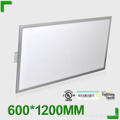 led ceiling panel lights 2*4ft 56W 65W 0-10V Dimmable DLC and UL